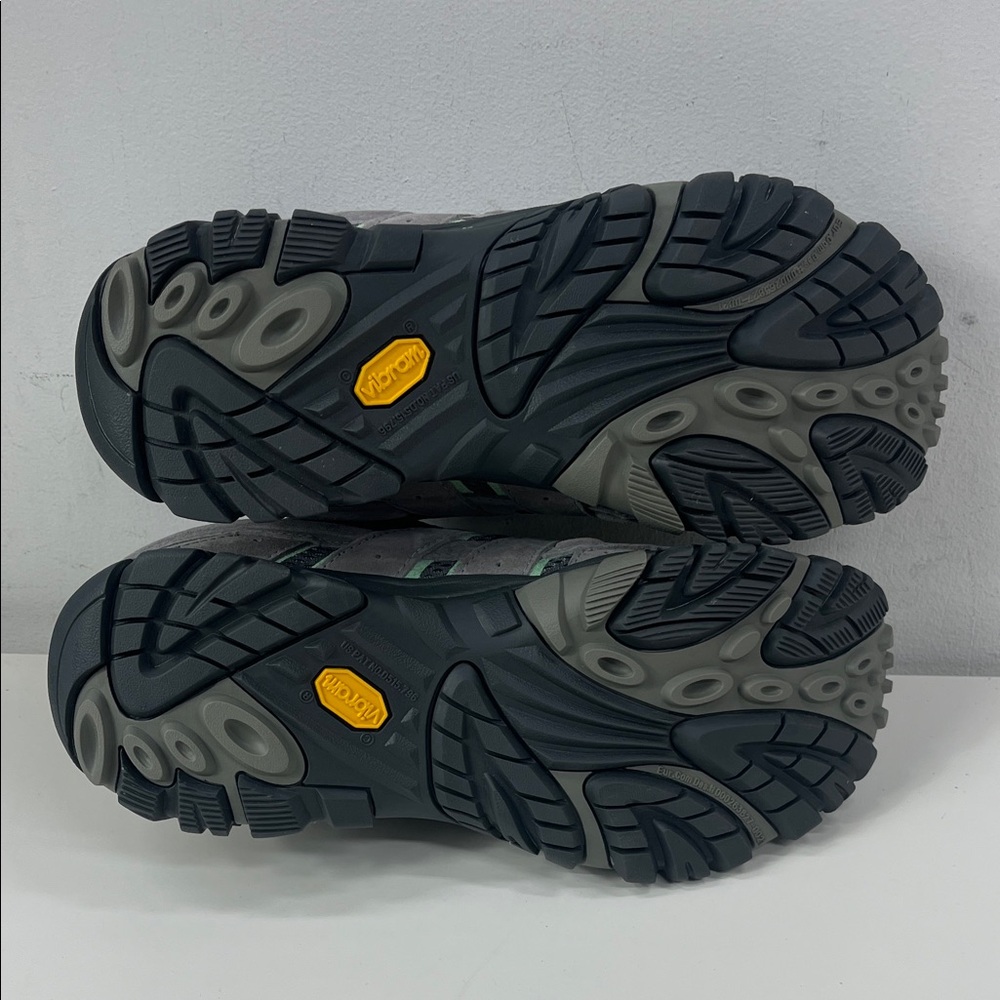 New Merrell Women's Moab 2 Vent Hiking Shoe Granite/Aqua Size 10.5 - Picture 7 of 7